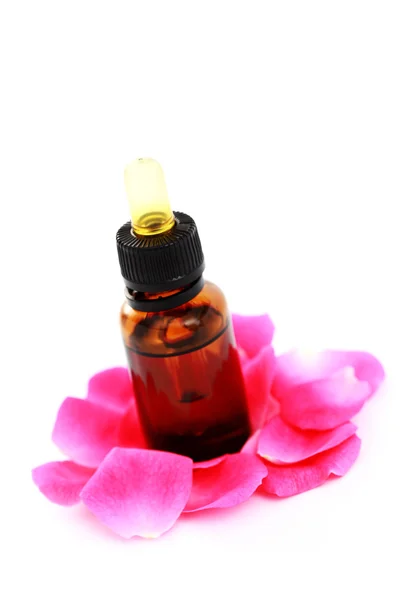 Olio essenziale di rosa — Foto Stock