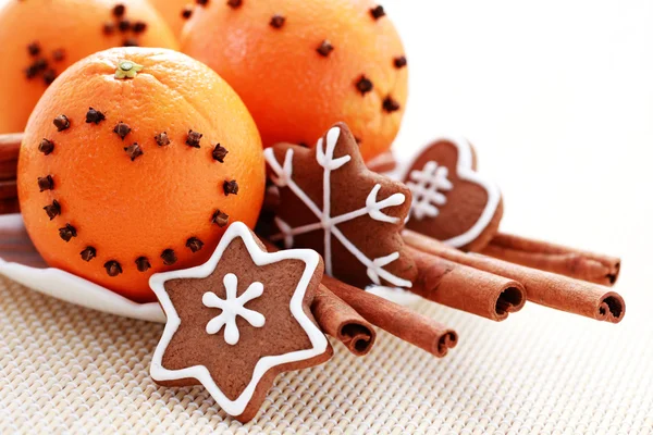 Narancs- és gingerbreads — Stock Fotó