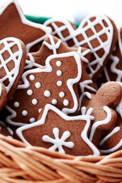 Gingerbreads의 바구니 — 스톡 사진