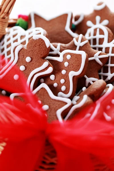 Gingerbreads의 바구니 — 스톡 사진