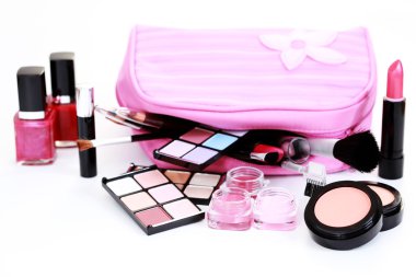 Cosmetics for make-up clipart