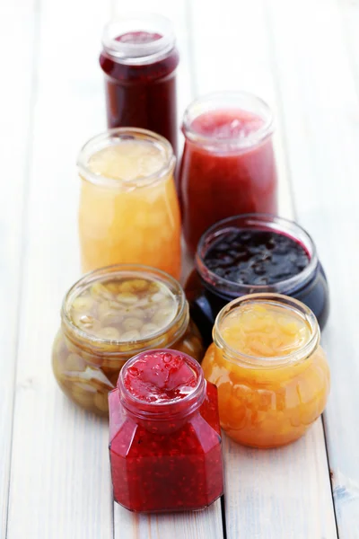 Fruitige jam — Stockfoto