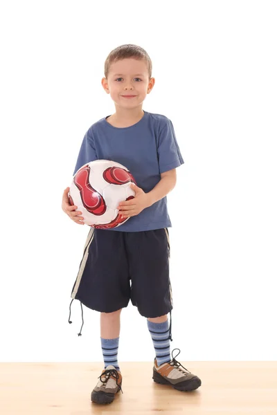 Niño de fútbol — Foto de Stock