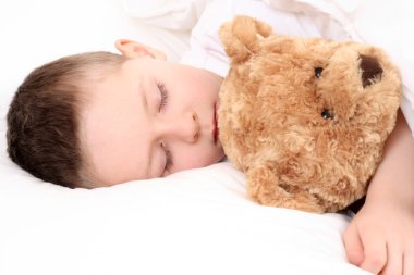 Sleeping child clipart