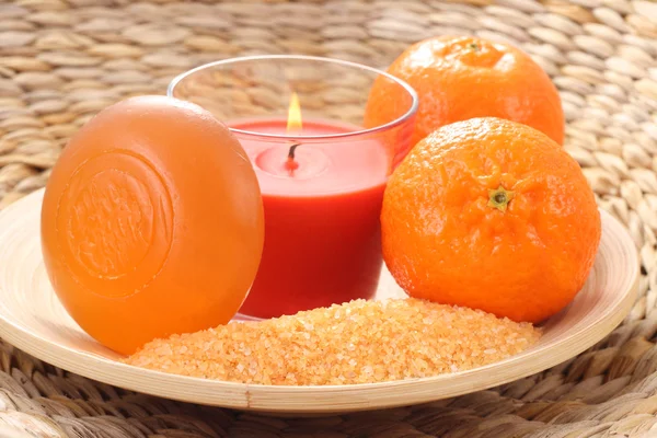 Baño de mandarina — Foto de Stock