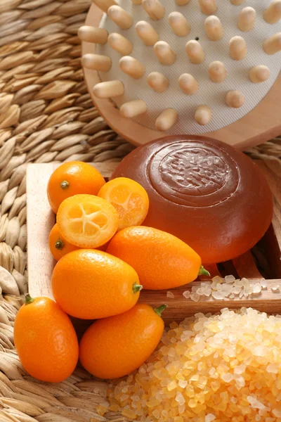 Kumquat bath — Stock Photo, Image