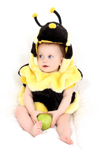 stock image Baby girl - bee