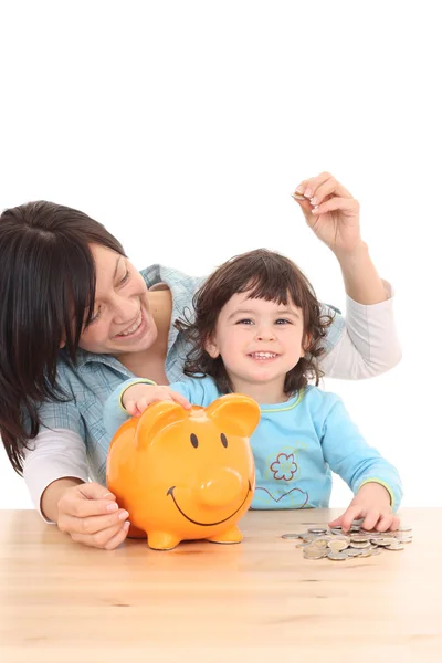 Family savings Royalty Free Stock Images