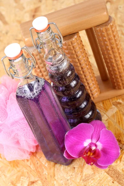 Bottles of cosmetic — Stock Photo, Image