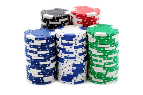 stock image Poker chips