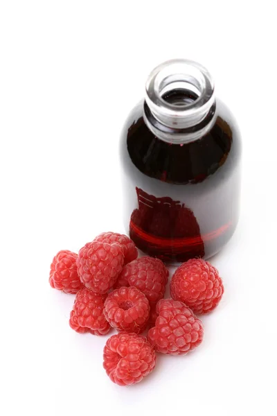 Raspberry syrup — Stock Photo, Image