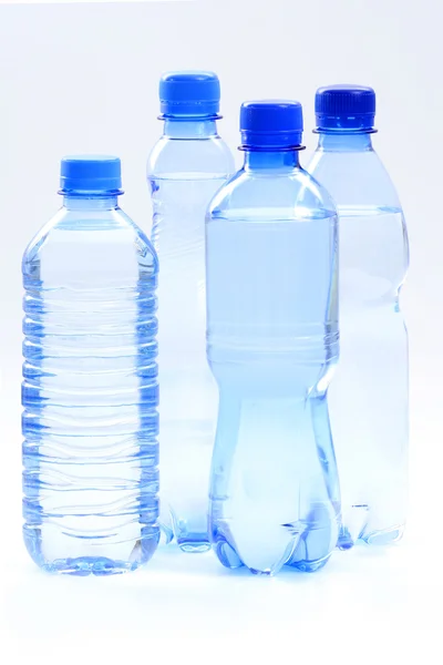 Flasker med vand - Stock-foto