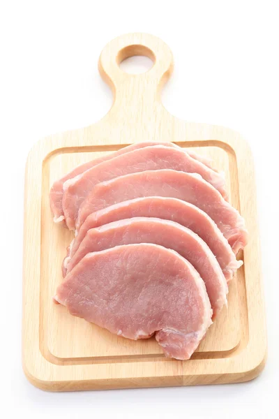 Carne de cerdo cruda —  Fotos de Stock