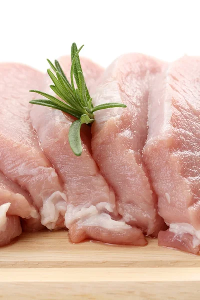Nyers sertéshús원시 돼지고기 — Stock Fotó