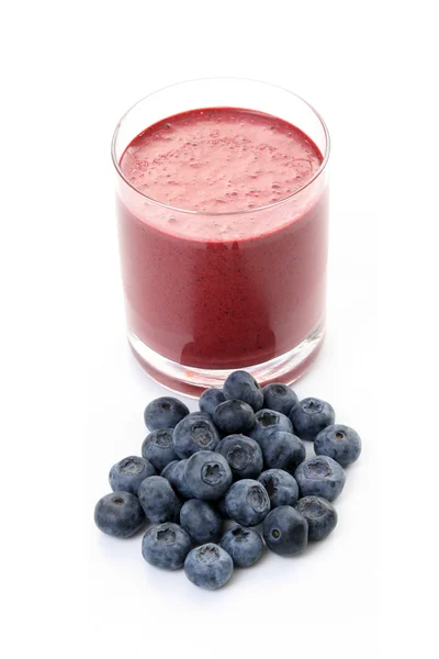 Blueberry shake — Stock Photo, Image