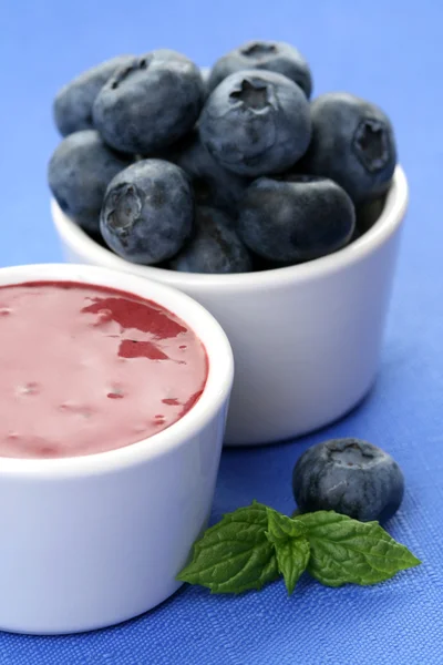 Blueberry dessert — Stockfoto