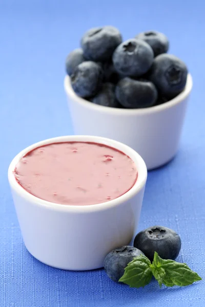 Blueberry dessert — Stockfoto