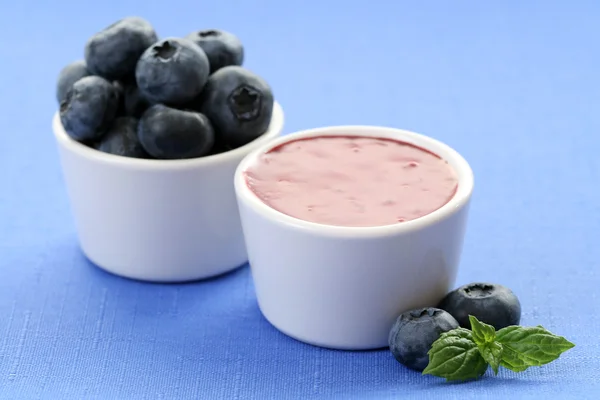 Blueberry desszert — Stock Fotó