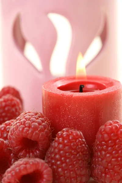 Raspberry aromatherapy — Stock Photo, Image