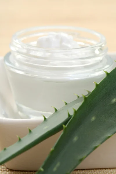 stock image Aloe cream