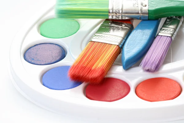 Watercolour paints — Stock Photo, Image