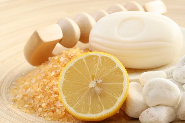 레몬 목욕 — 스톡 사진