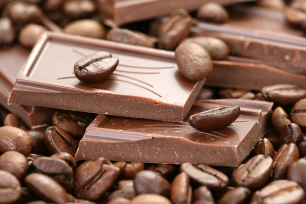 Шоколад і каву — стокове фото