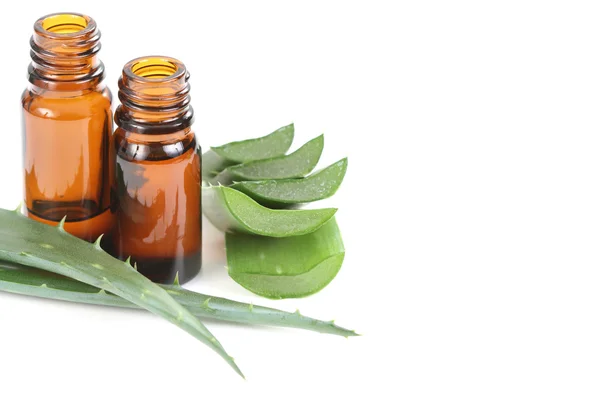 Aloe vera essential oil — Stock Photo, Image