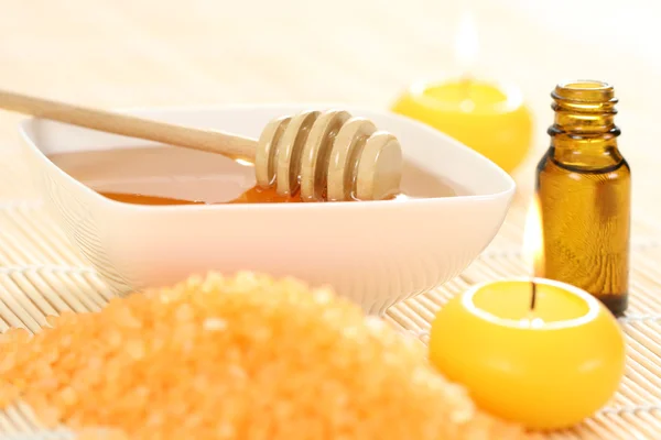 Óleo essencial de mel — Fotografia de Stock