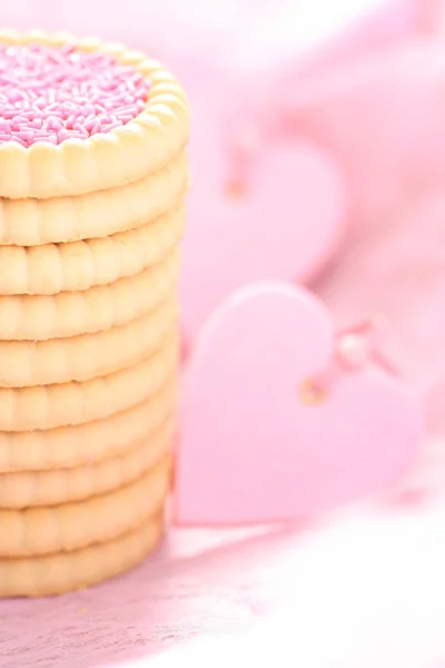 Pink cookie — Stock fotografie