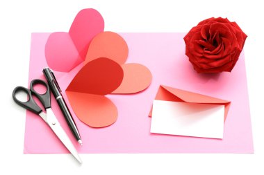 Valentine card clipart