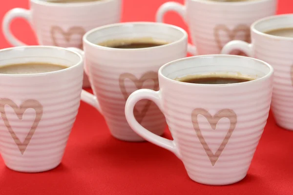 Kaffee mit Liebe — Stockfoto