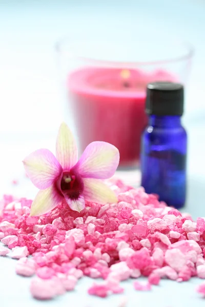 Sól do kąpieli kwiat — Zdjęcie stockowe