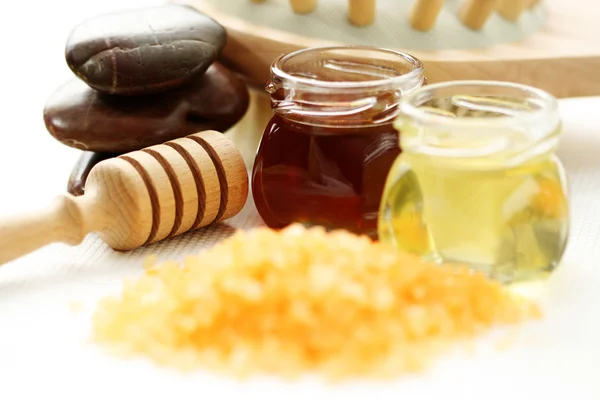 Honey bath time — Stock Photo, Image