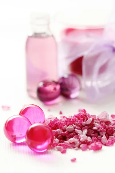 Banho rosa — Fotografia de Stock
