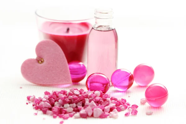 핑크 목욕 — 스톡 사진