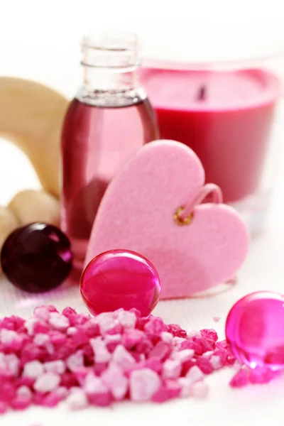 Banho rosa — Fotografia de Stock