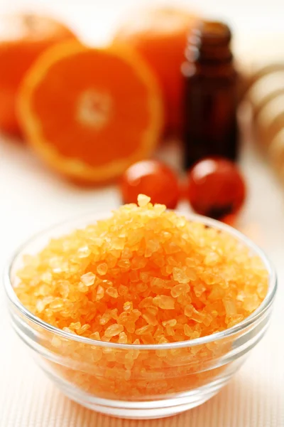 Tangerine bath — Stock Photo, Image