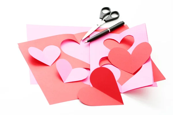 Valentine card Stock Image