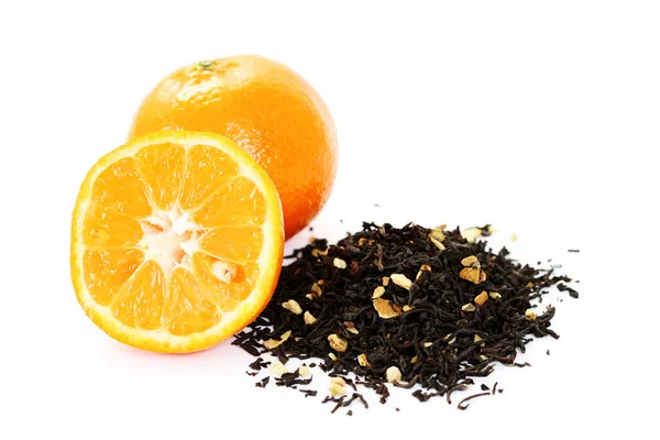 Tè al mandarino — Foto Stock
