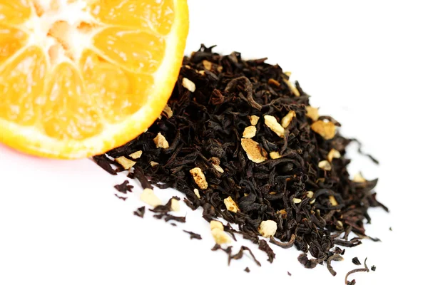 Mandarinka čaj — Stock fotografie