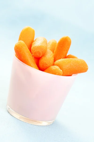 Carrot as a snack — Stockfoto