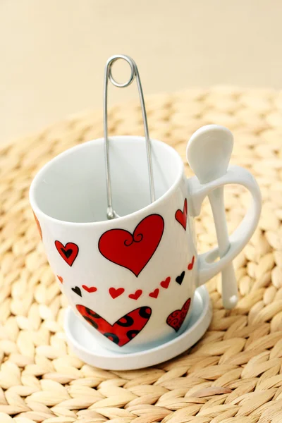 Tè con amore — Foto Stock