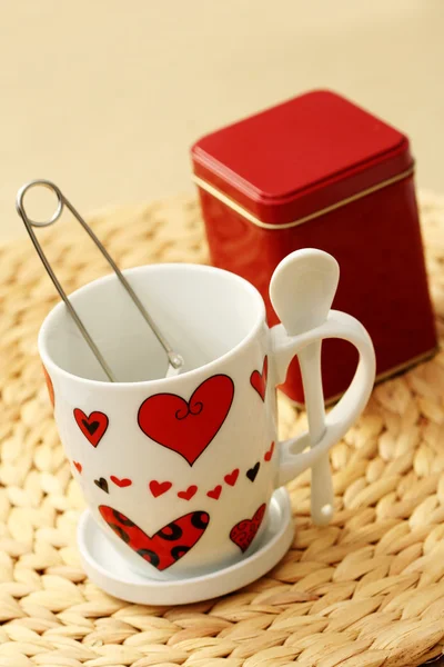 Tea with love — Stock Photo, Image