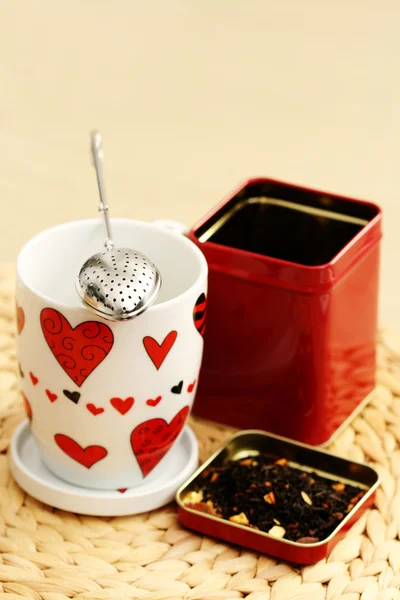 Te med kärlek — Stockfoto