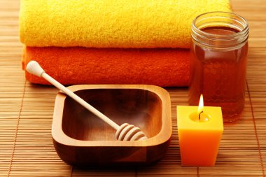 Honey spa clipart