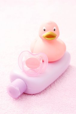 Baby bath clipart