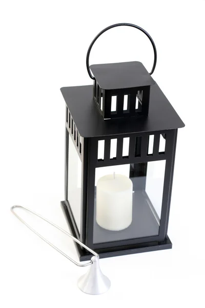 Lantern Isolated White Home Decoration — Stock Fotó