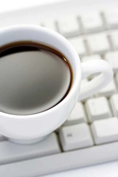 Cup Coffee Work Coffee Break — Stock Photo, Image