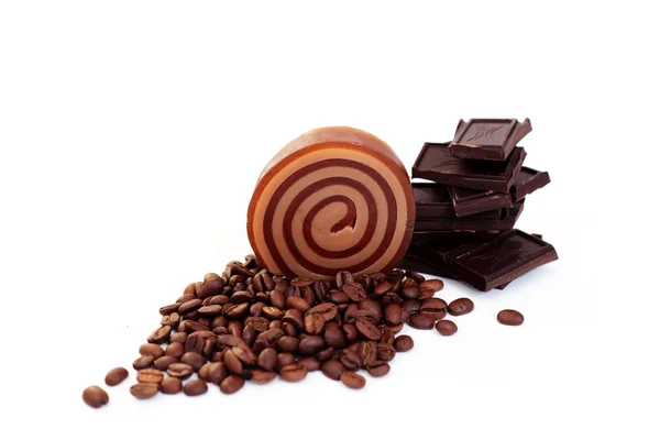Chocolade zeep — Stockfoto